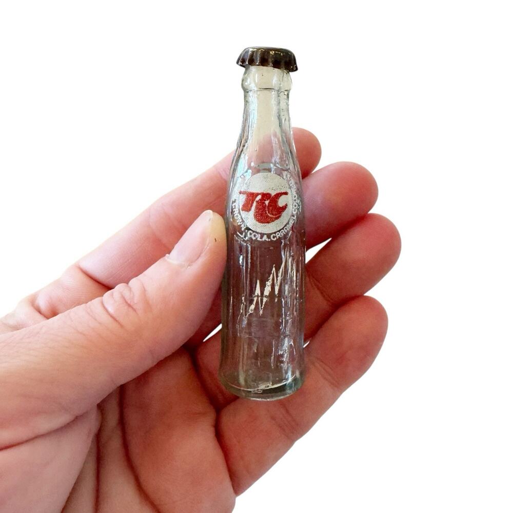 Miniature RC‎ Royal Coal 3” Bottle With Lid Empty